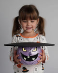 Demon Hunters Jinu Halloween Candy Basket | Saja Boys Cosplay Halloween Trick or Treat Pail or Pumpkin Bucket