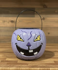 Demon Hunters Jinu Halloween Candy Basket | Saja Boys Cosplay Halloween Trick or Treat Pail or Pumpkin Bucket