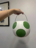 Super Mario Toad and Yoshi Candy Bucket – Trick or Treat Basket, Halloween Bucket for Kids