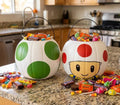 Super Mario Toad and Yoshi Candy Bucket – Trick or Treat Basket, Halloween Bucket for Kids